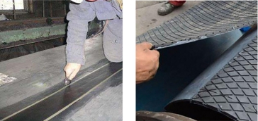 橡膠輸送帶磨損怎么辦？XK橡膠修復(fù)劑快...